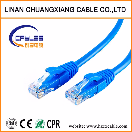 Cable de datos de cobre desnudo CAT6 U/UTP, 4