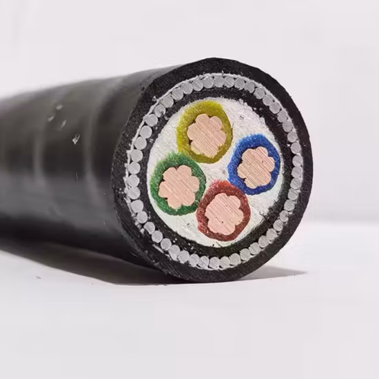 Cable ignífugo subterráneo blindado del cable 300mm2 LSZH del alambre de acero 11kv